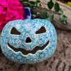 Halloween Kürbis Lampe, 17 x 14 cm, Smile^Bunzlauer Keramik Clearance