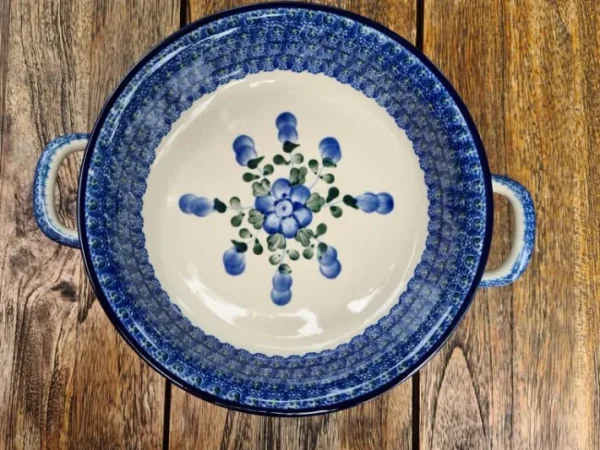 Henkelschale, Ø 20 cm, 5 cm hoch, Tradition 9 - BSN 1117^Bunzlauer Keramik Fashion
