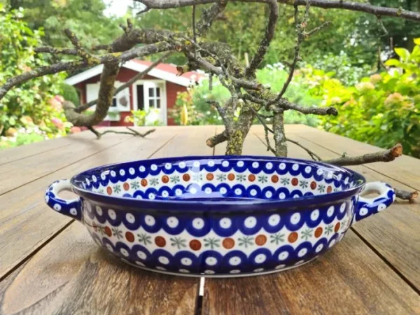 Henkelschale, Ø 20 cm, 5 cm, Tradition 6 - BSN 2443^Bunzlauer Keramik Fashion