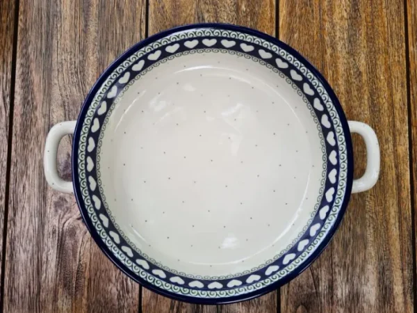 Henkelschale, Ø 27 cm,5,5 cm, White Valentine, BSN R-116^Bunzlauer Keramik Clearance