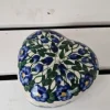 Herz als Dose, 9 x 5 cm, Unikat, antik eventuell Glasurrisse^Bunzlauer Keramik Fashion