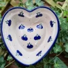 Herzbackform, 15,5 x 14 cm, Höhe ca. 4 cm, Trad. 22 polish pottery, BSN 7311^Bunzlauer Keramik New