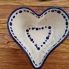 Herzbackform, 15x15 cm,8 cm, Crazy Dots^Bunzlauer Keramik Fashion
