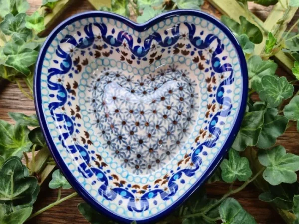 Herzbackform, 15x14 cm,4 cm, Marrakesch, BSN A-0540^Bunzlauer Keramik Best