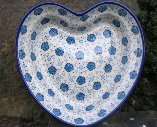 Herzbackform, 21x18 cm,6 cm, Tradition 34, BSN J-418^Bunzlauer Keramik Hot