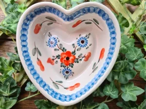 Herzbackform, 15x14 cm,4 cm, Tradition 53^Bunzlauer Keramik Sale