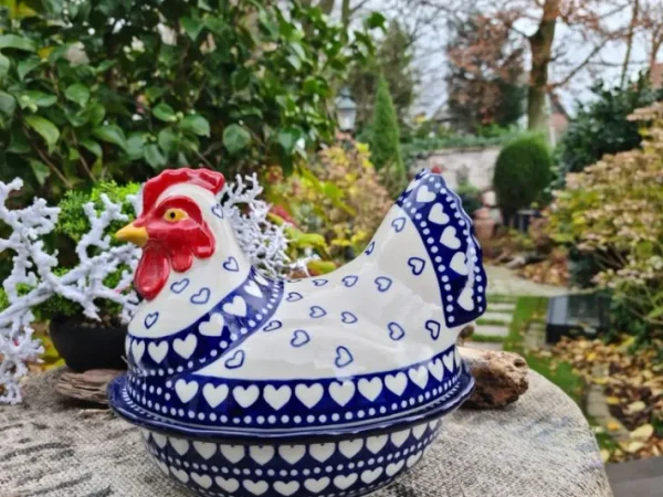 Huhn ca. 22 x 22 x 21 cm, Ich Dich auch^Bunzlauer Keramik Sale