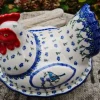 Huhn ca. 22 x 22 x 21 cm, Vogel Ivy^Bunzlauer Keramik Fashion