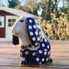 Hund, sitzend, 11 x 11 x 7,5 cm, Tradition 6 - BSN 8005^Bunzlauer Keramik Online