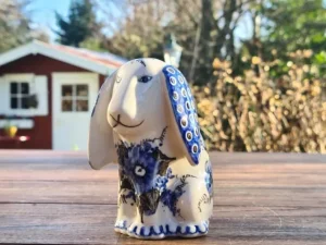 Hund, sitzend, 11 x 11 x 7,5 cm, Unikat 2- boleslawiec aardewerk - BSN 8027^Bunzlauer Keramik Fashion