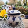 Kandisdose, Vol. 0,3 l, 11 cm, Tradition 8, BSN s-585^Bunzlauer Keramik Fashion