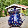 Kanne mit Deckel, Vol. 0,6 l, 16 cm, Träume, BSN A-1219^Bunzlauer Keramik Sale