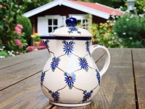 Kanne mit Deckel, Vol. 0,6 l, 16 cm, Tradition 8, BSN s-593^Bunzlauer Keramik New