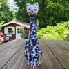 Katze, ca. 31 cm hoch,  2. Wahl^Bunzlauer Keramik Outlet