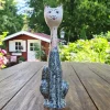 Katze, ca. 31 cm hoch,  2. Wahl^Bunzlauer Keramik Clearance