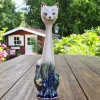 Katze, ca. 31 cm hoch,  2. Wahl^Bunzlauer Keramik Best