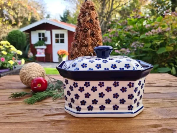 Keksdose, Höhe 17 cm, 25 x 18 cm, Tradition 3 - BSN 15429^Bunzlauer Keramik Sale