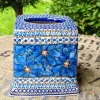 Keramik Hülle, Papiertuchspender, Unikat 4, 16,5 x 16,5 x 15 cm - BSN 21223^Bunzlauer Keramik Fashion