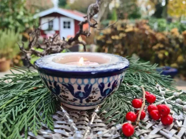 Kerzenständer, Ø 8,5 cm,4 cm, Marrakesch^Bunzlauer Keramik Sale