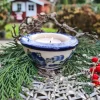 Kerzenständer / Teelichthalter, Ø 8,5 cm, 4 cm hoch, Tradition 9 BSN 2284^Bunzlauer Keramik Clearance