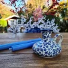 Kerzenständer, Höhe ca. 9,5 cm, Tradition 12 - BSN 7294^Bunzlauer Keramik Outlet