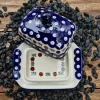 Kleine Butterdose, 15x11x8 cm, Tradition 6, BSN m-738^Bunzlauer Keramik New