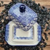 Kleine Butterdose, 15x11x8 cm, Tradition 2, BSN m-741^Bunzlauer Keramik Discount