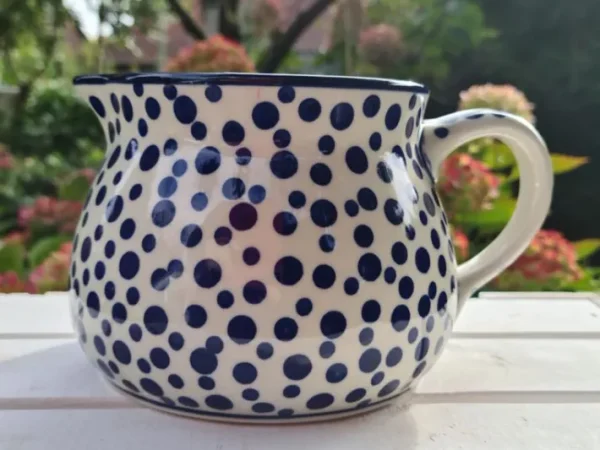 Krug, 1,5 l,12 cm, Crazy Dots, BSN A-0270^Bunzlauer Keramik Clearance