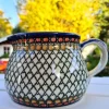 Krug, 1 l,11 cm, Unikat 1^Bunzlauer Keramik New