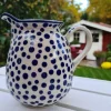 Krug, 1 l, Höhe 16 cm, Crazy Dots, BSN A-0304^Bunzlauer Keramik Online