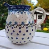 Krug, 1 l, Höhe 16 cm, Fleur Delicate, BSN J-1814^Bunzlauer Keramik Fashion