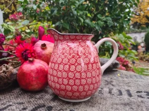 Krug, 1000 ml, Höhe 16 cm, Dekor 2691V^Bunzlauer Keramik Clearance