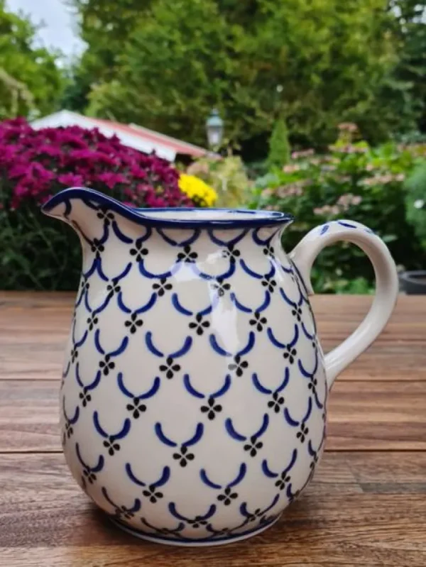 Krug, 1500 ml, Höhe 16 cm, Tradition 25 - polacco ceramica - BSN 7702^Bunzlauer Keramik New