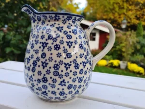 Krug, 1000 ml, Höhe 16 cm, Tradition 12 - polonaise poterie - BSN 0133^Bunzlauer Keramik Outlet