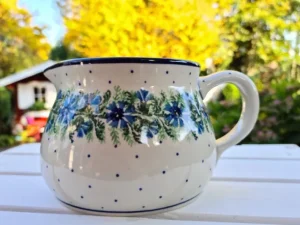 Krug, 1000 ml, Höhe 11 cm, Tradition 7 polonaise poterie - BSN 7413^Bunzlauer Keramik Discount