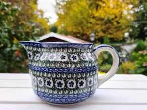 Krug, 700 ml, Höhe 10 cm, Unikat 58^Bunzlauer Keramik Outlet