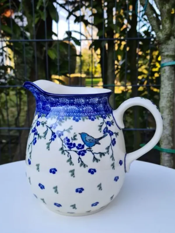 Krug, 1500 ml, Höhe 16 cm, Vogel Ivy^Bunzlauer Keramik Outlet
