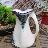 Krug / Vase 18 cm hoch, um 600 ml Unikat, antik eventuell Glasurrisse^Bunzlauer Keramik Online