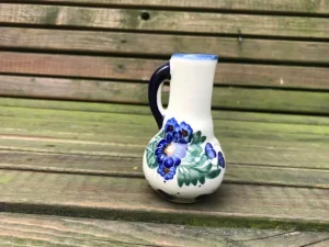 Krug Miniatur Schnäppchen, Restposten, 3. Wahl, antik, Glasurrisse^Bunzlauer Keramik Outlet