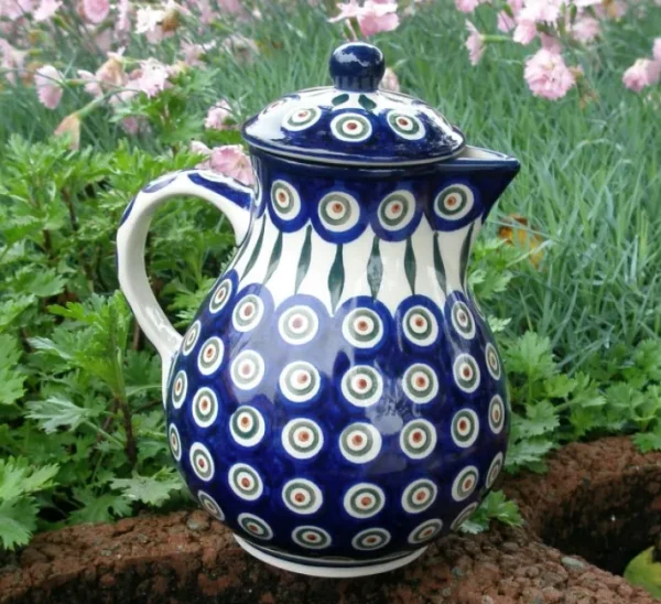 Krug mit Deckel, Vol. 1 l, 22 cm, Tradition 10, BSN s-562^Bunzlauer Keramik Online