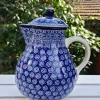 Krug mit Deckel, Vol. 1 l, 22 cm, Lace^Bunzlauer Keramik Hot