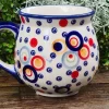 Kugelbecher, 300 ml, Ø8 cm,9,5 cm, Kunterbunt, BSN m-4716^Bunzlauer Keramik Clearance