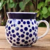 Kugelbecher, 350 ml,9,5 cm, Crazy Dots, BSN A-0299^Bunzlauer Keramik Discount
