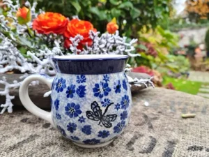Kugelbecher, 350 ml,9,5 cm, Dragonfly, BSN J-1666^Bunzlauer Keramik Outlet