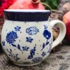 Kugelbecher, 220 ml,8 cm, Flower Festival^Bunzlauer Keramik Hot