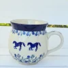 Kugelbecher, 350 ml,9,5 cm, Horse^Bunzlauer Keramik Discount