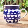 Kugelbecher, 350 ml,9,5 cm, Ich Dich auch, BSN s-318^Bunzlauer Keramik Fashion