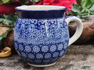 Kugelbecher, 220 ml,8 cm, Lace^Bunzlauer Keramik Outlet