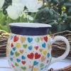 Kugelbecher, 220 ml,8 cm, Liebe^Bunzlauer Keramik Fashion