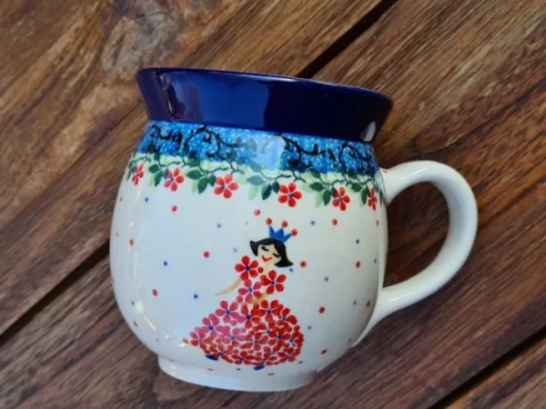 Kugelbecher, 350 ml,9,5 cm, Prinzessin^Bunzlauer Keramik Discount
